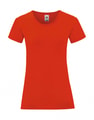 Dames T-shirt Iconic Fruit of the Loom 61-432-0 Flame